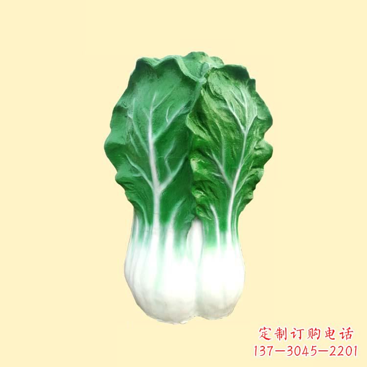 德州白菜卡通雕塑