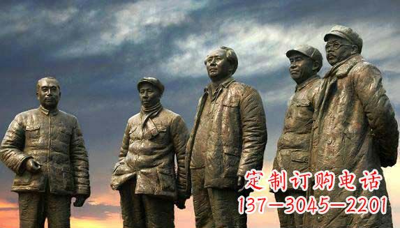 德州伟人铜雕——记住历史中的英雄