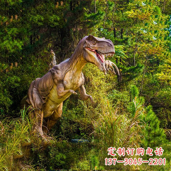 德州霸王龙动物园恐龙雕塑