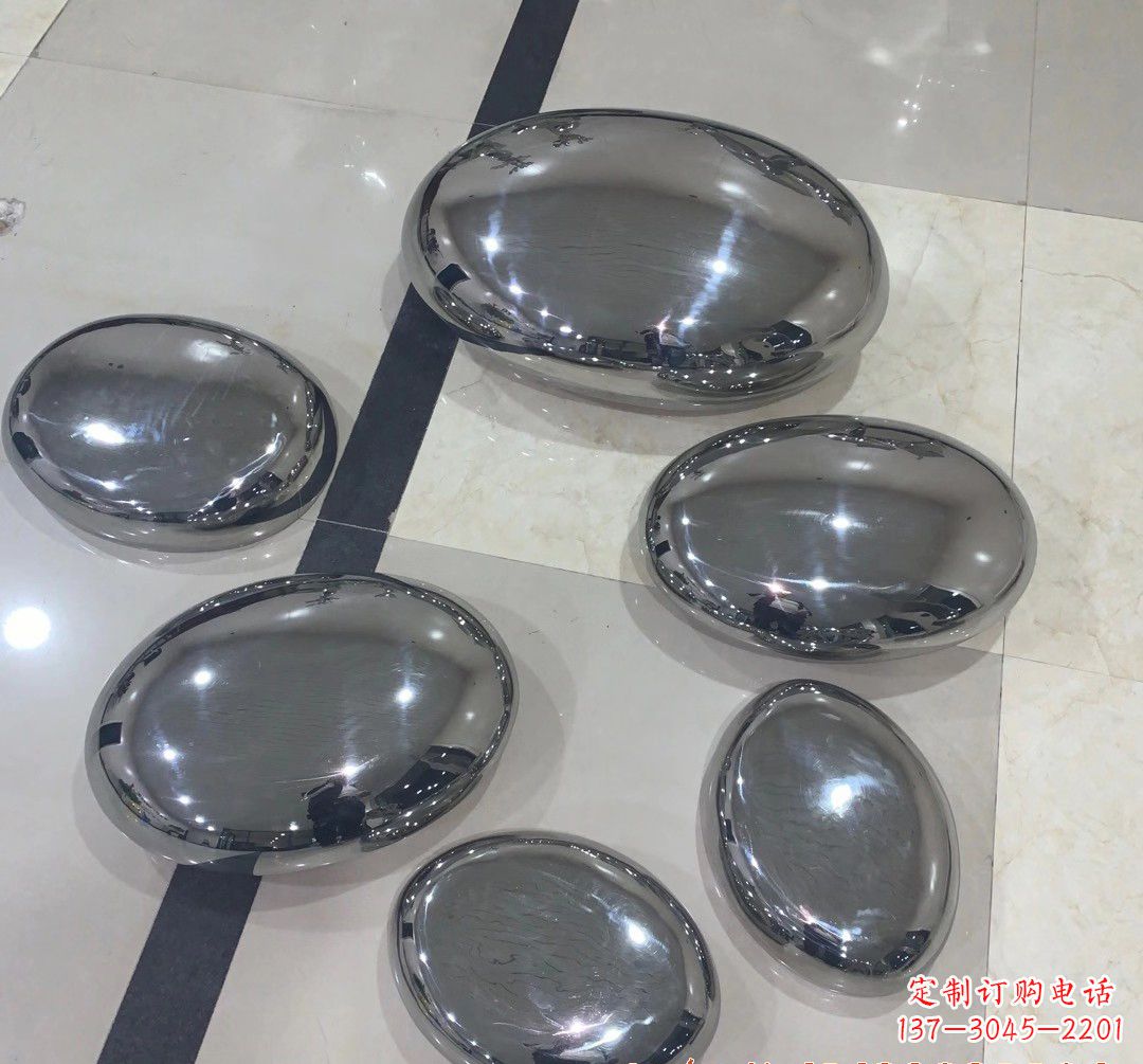 德州不锈钢鹅卵石雕塑精美的艺术瑰宝