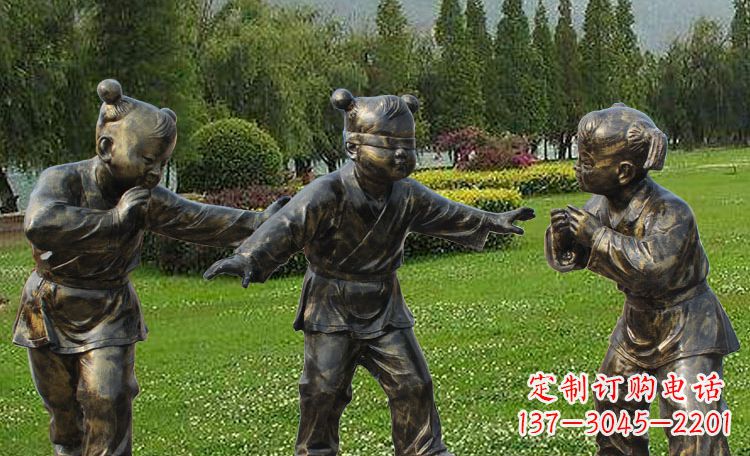 德州儿童的心灵世界——不锈钢儿童雕塑