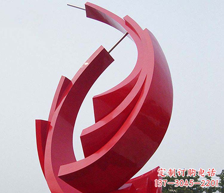 德州抽象帆船不锈钢雕塑