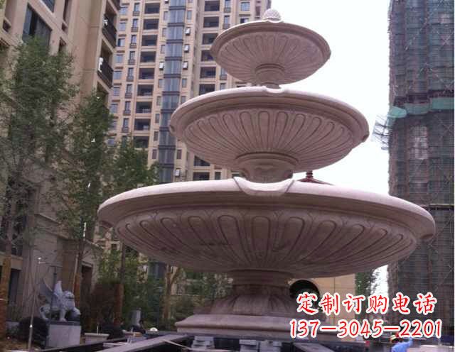 德州大理石大型喷泉石雕宏伟精美的艺术之作
