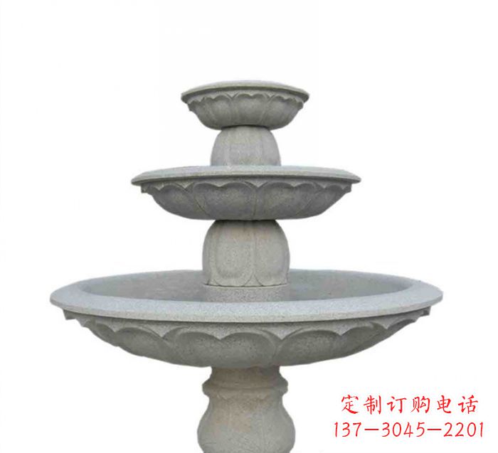 德州大理石多层喷泉石雕——精美而充满灵性的艺术杰作