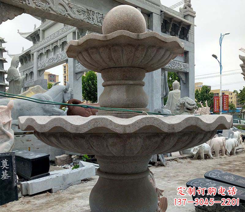 德州大理石多层喷泉石雕