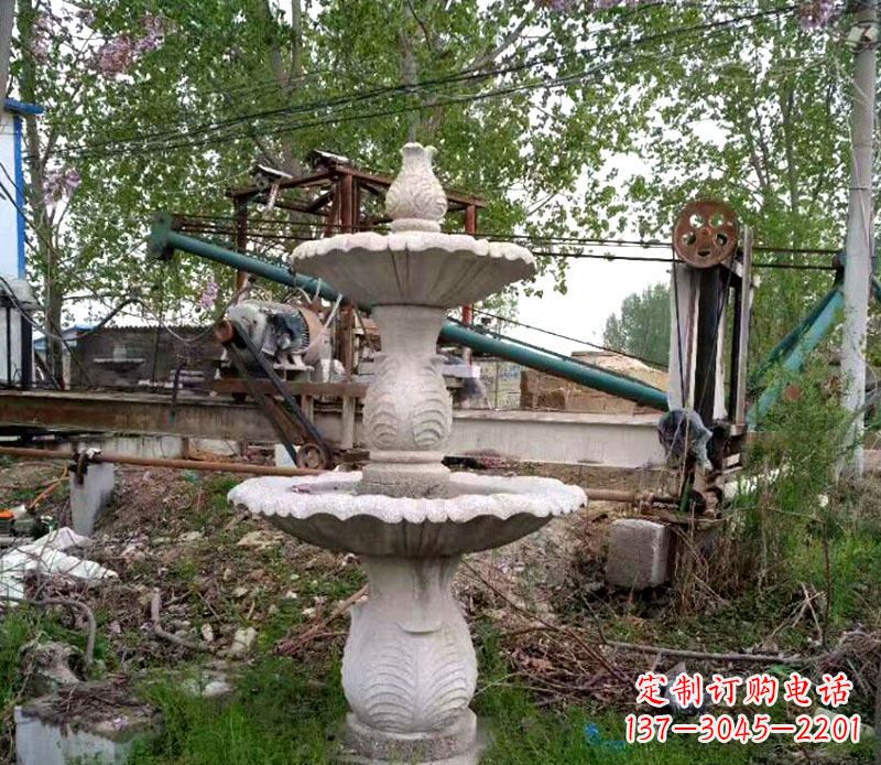 德州大理石多层喷泉石雕雕塑艺术的精美之作