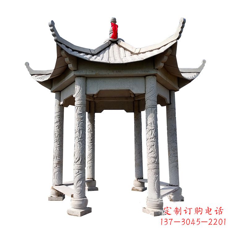 德州中领雕塑大理石凉亭雕塑