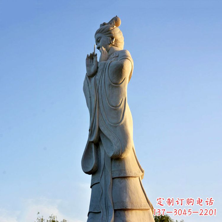 德州大型貂蝉雕塑-景区景点古代美女著名历史人物雕像