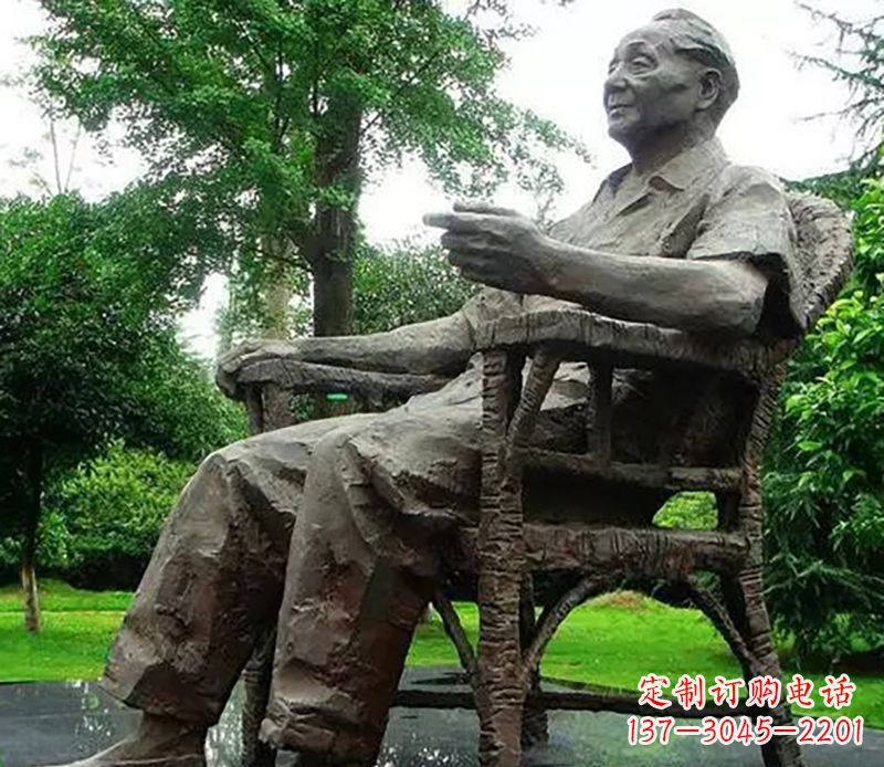 德州邓小平伟人公园铜雕—荣耀家乡,让历史永生