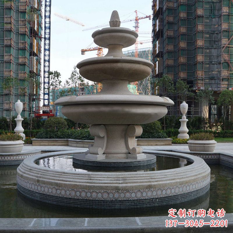 德州东阳石雕喷泉雕塑定制