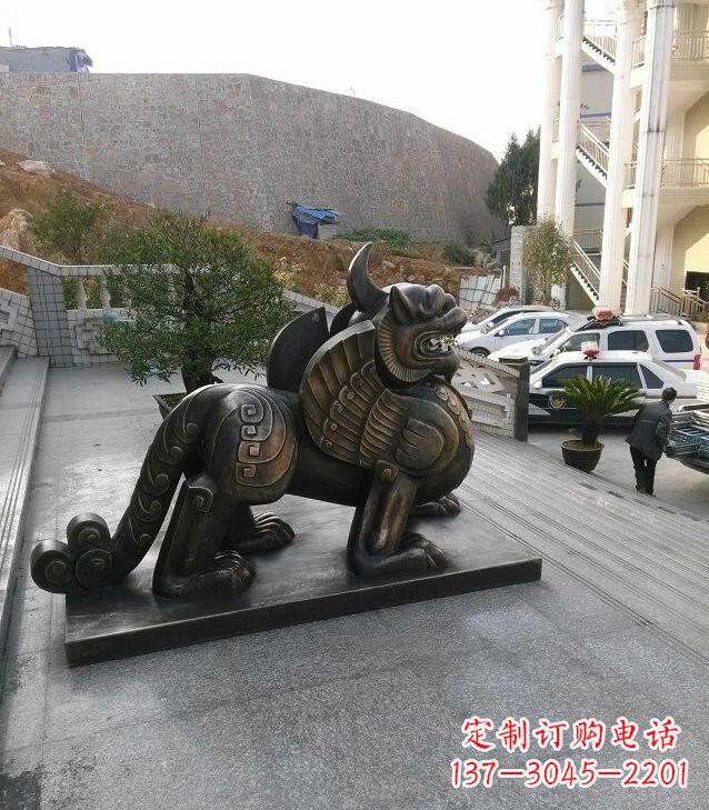 德州精美独角兽雕塑