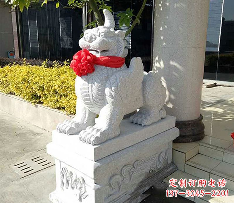 德州优雅的独角兽雕塑