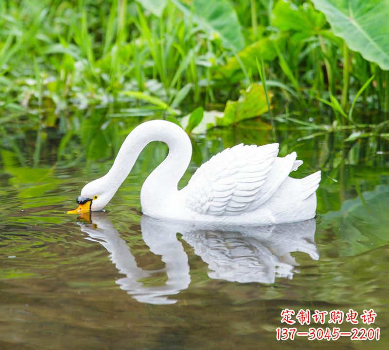德州欧式天鹅石膏雕塑