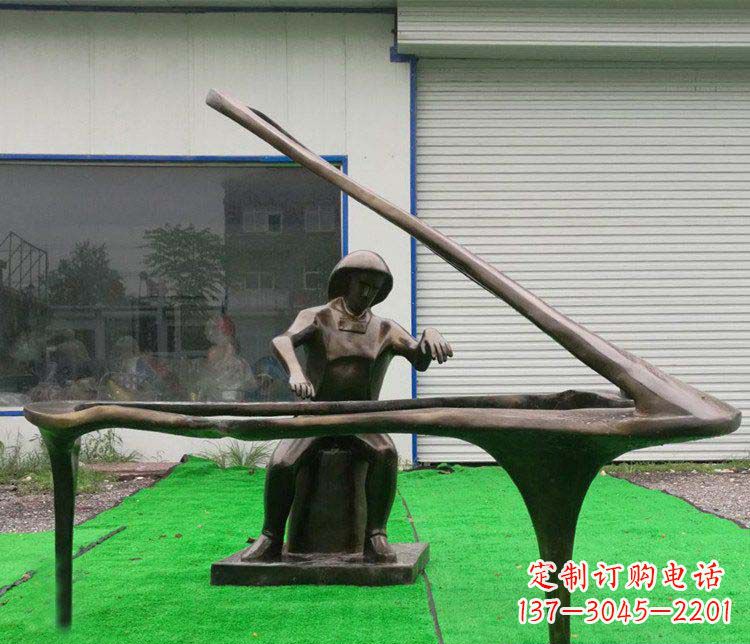 德州 传奇钢琴雕塑