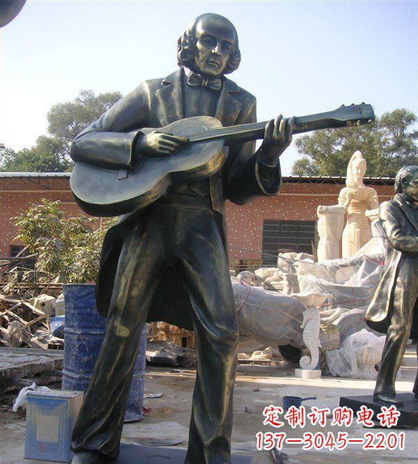 德州高端精致吉他雕塑