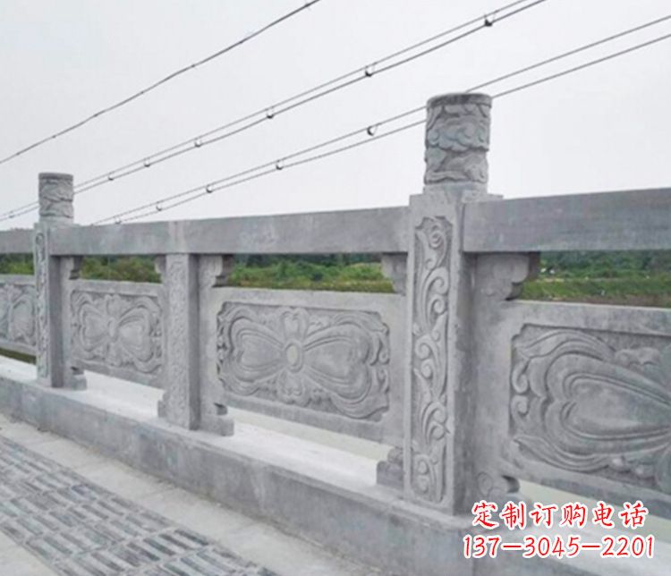 德州公园仿古石栏板雕塑