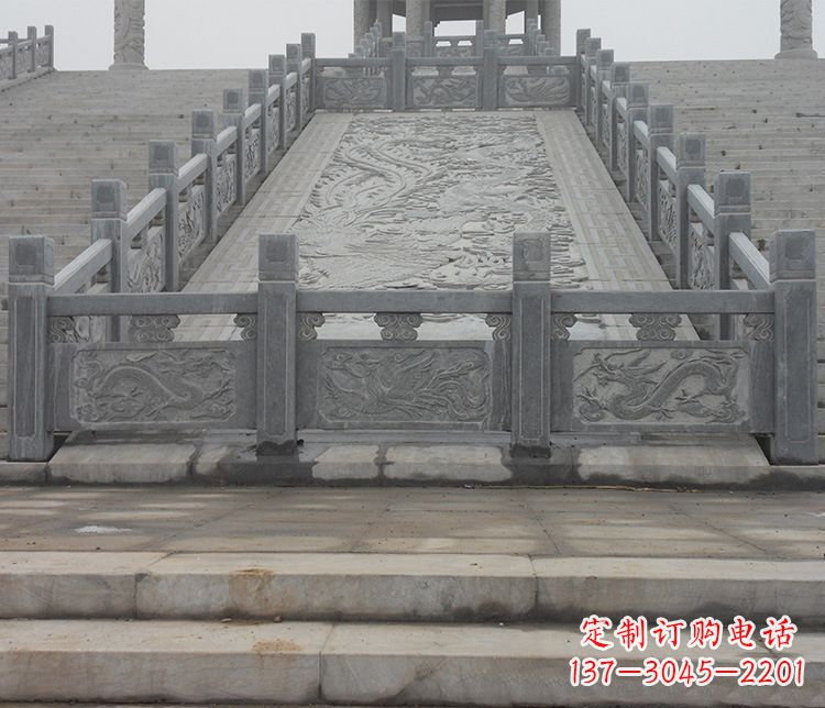 德州精美的仿古石栏板雕塑