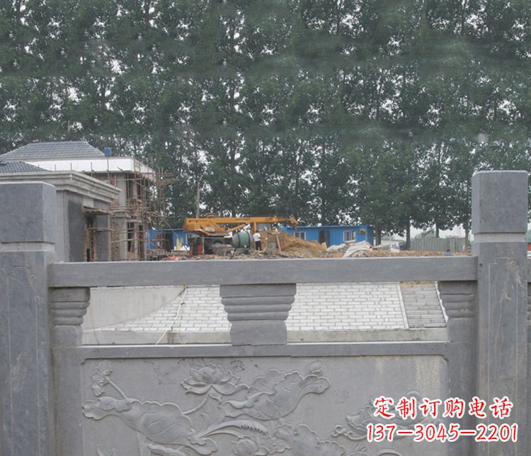 德州独特的仿古公园石栏板雕塑