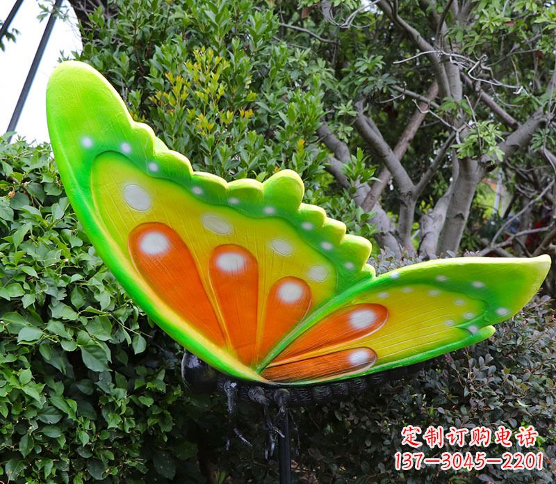 德州玻璃钢仿真蝴蝶雕塑