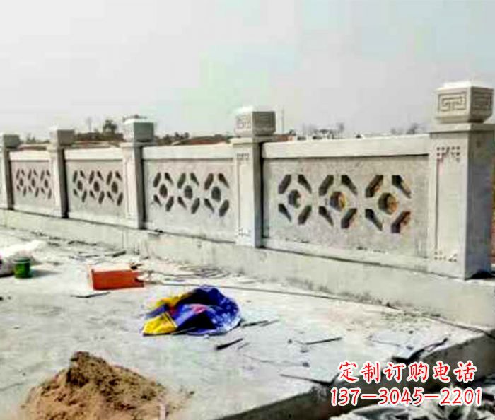 德州公园大理石栏板石雕