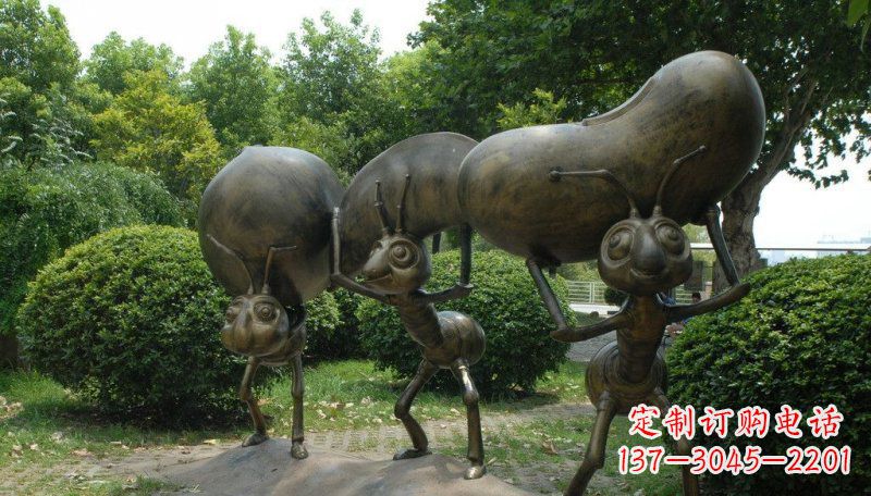 德州精美蚂蚁铜雕塑