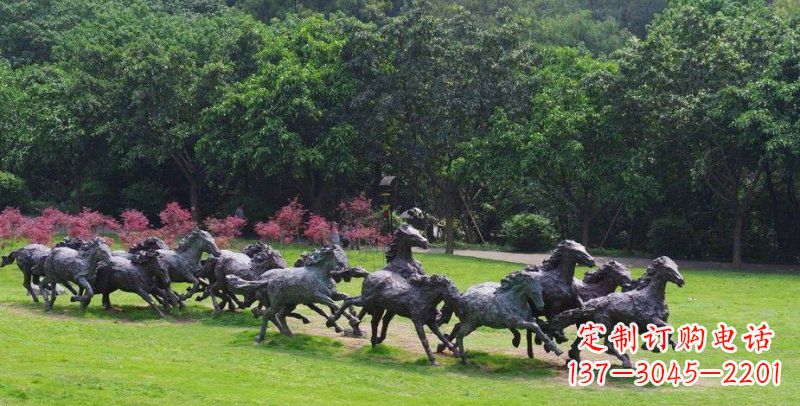德州中领雕塑精美细腻的动物铜雕