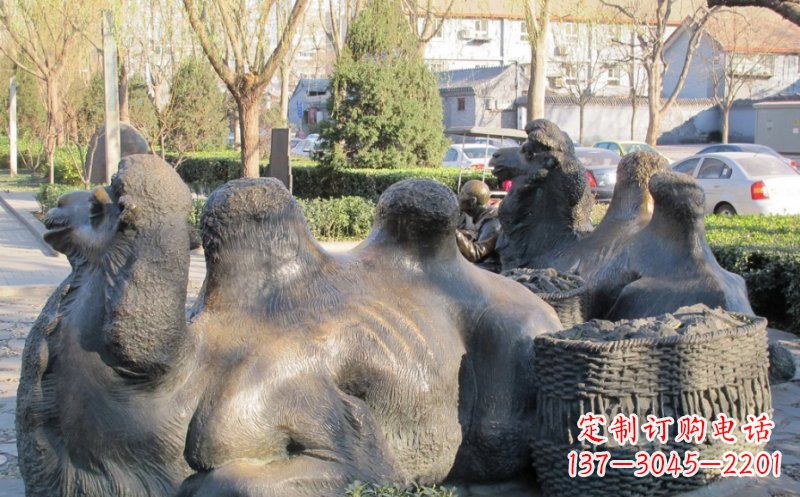 德州特大型骆驼铜雕