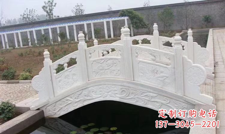 德州拱桥石雕户外摆件园林景观雕塑