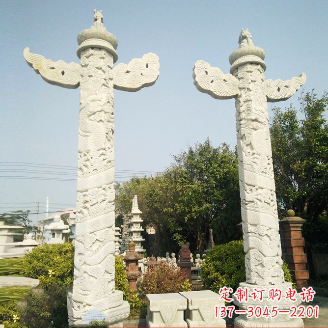 德州华表石雕塑,定制专属礼物