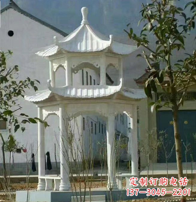 德州汉白玉凉亭雕塑,为您打造完美的艺术空间