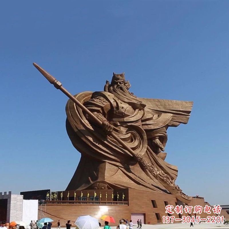 德州精美大型历史名人关公铜雕
