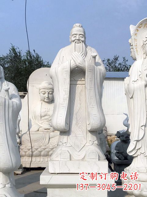 德州孔子故居的石雕