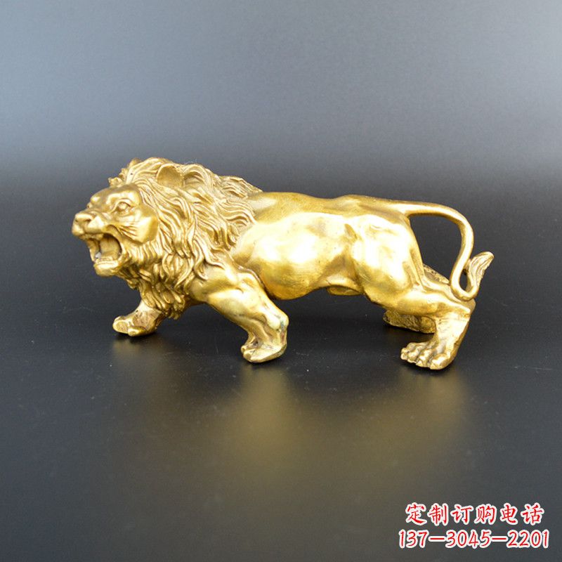 德州鎏金西洋狮子雕塑