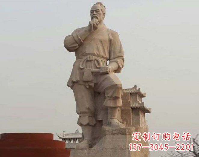 德州石雕古代名人鲁班