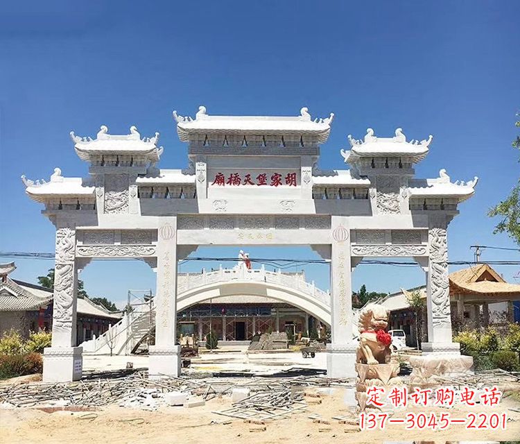 德州石牌坊的雕刻