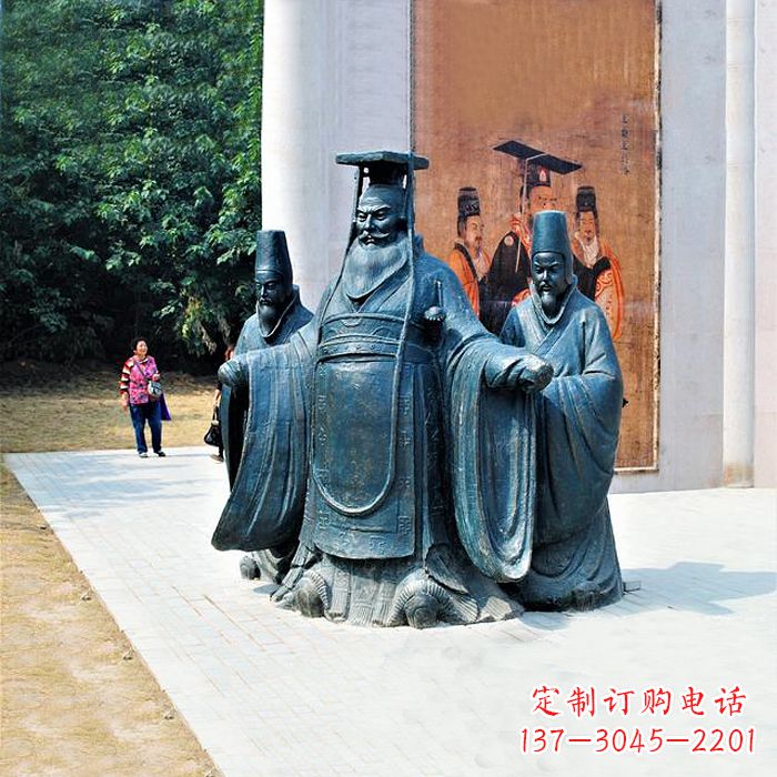德州隋文帝杨坚景观雕塑
