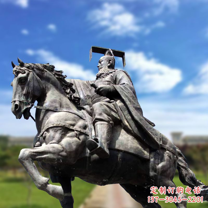 德州隋文帝骑马雕塑