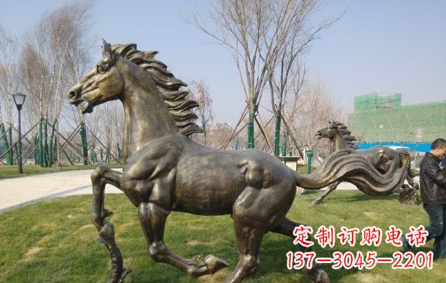 德州铜雕奔马