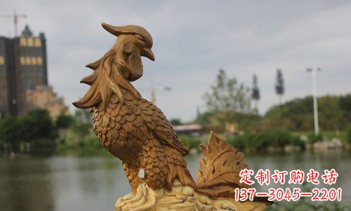 德州铜雕凤凰古代神兽雕塑