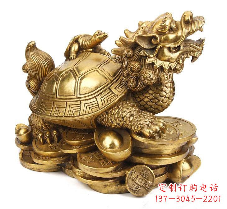 德州铜雕招财龙龟