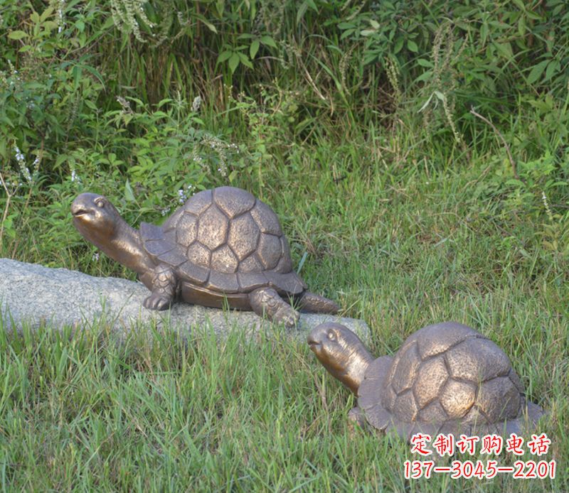 德州乌龟铜雕