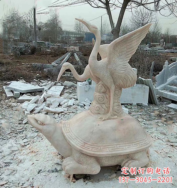 德州仙鹤石材雕塑