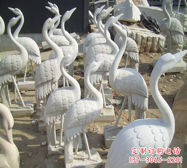 德州仙鹤石雕石雕