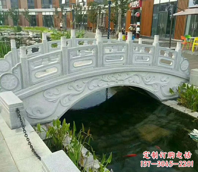 德州小区景观石桥栏杆