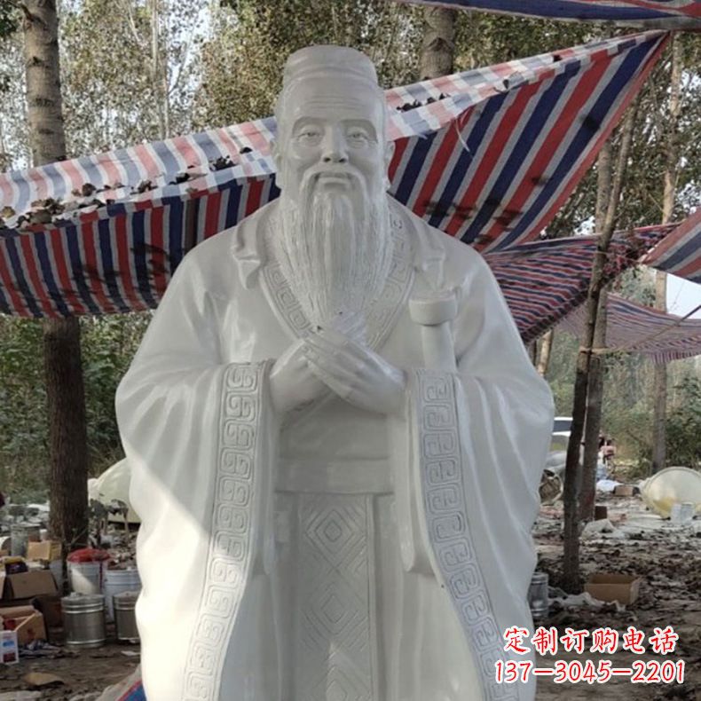 德州校园孔子雕像