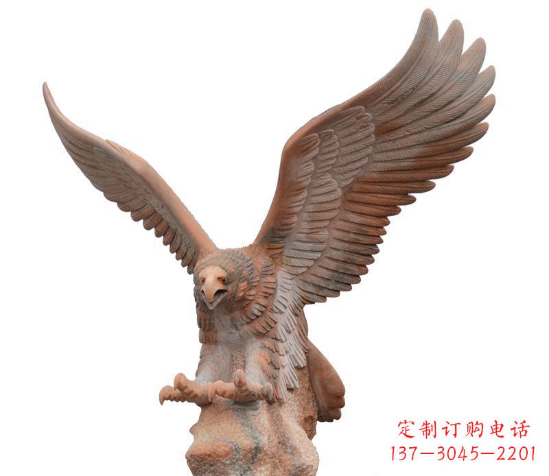 德州雄鹰展翅石雕