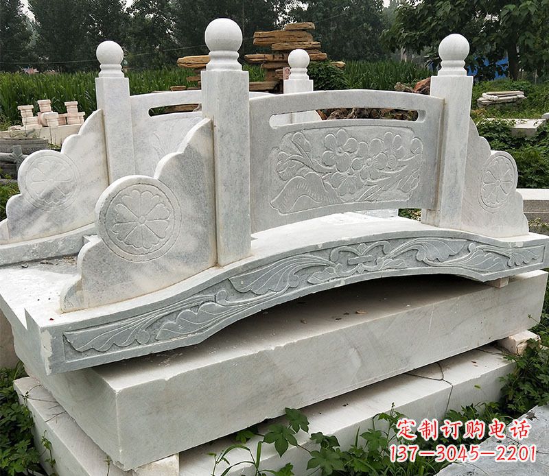 德州园林仿古石拱桥景观石雕