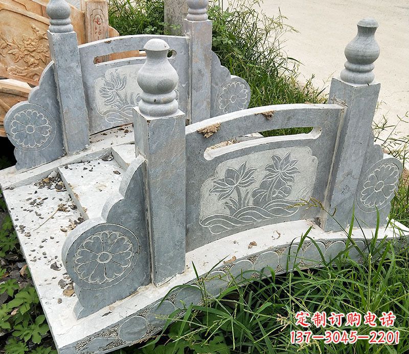 德州园林仿古石栏板景观石雕_1 (2)