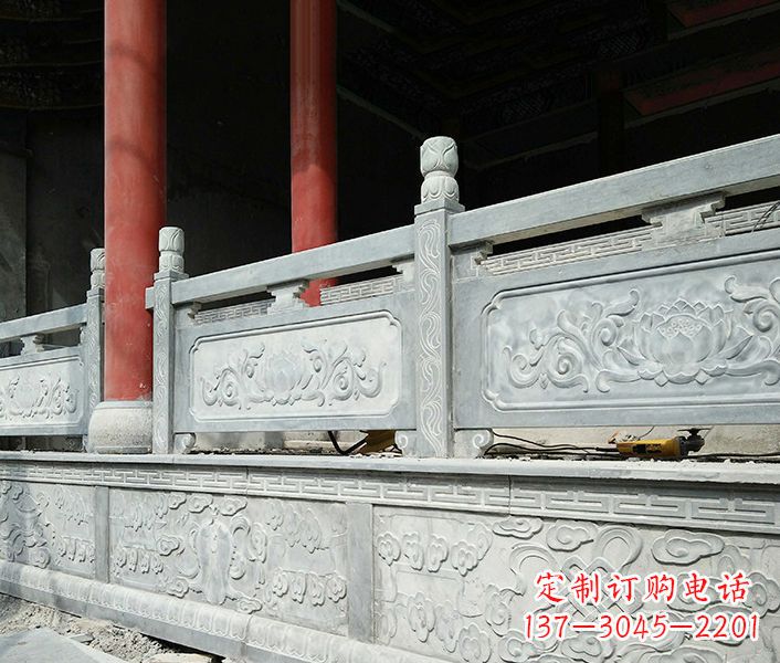 德州园林仿古石栏板景观石雕_1 (3)