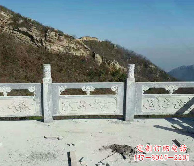 德州园林仿古石栏板景观石雕_2 (3)